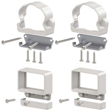 vinyl railing mounting brackets